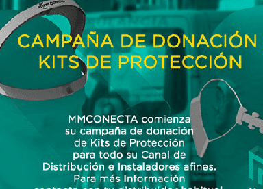 MMCONECTA comienza su Campaña de Donación de Kits de Protección para todo su Canal de Distribución